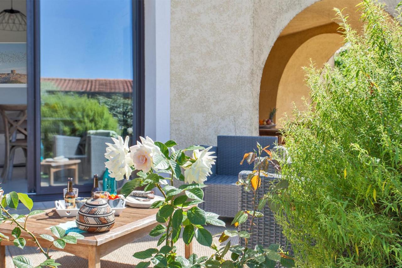 Location De Vacances Olivier Jardin Privatif Et Piscine Chauffee Partagee Calvi  Eksteriør bilde